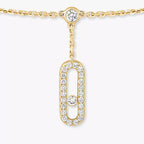 [Clover Jewelry] Move Uno pavé ankle bracelet