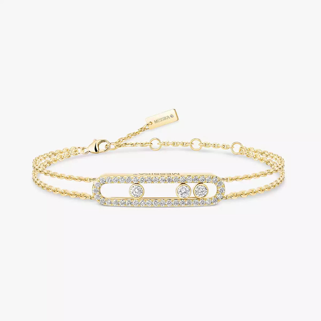 [Clover Jewelry] Move Classique pavé bracelet