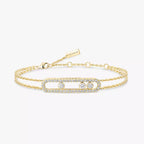 [Clover Jewelry] Move Classique pavé bracelet