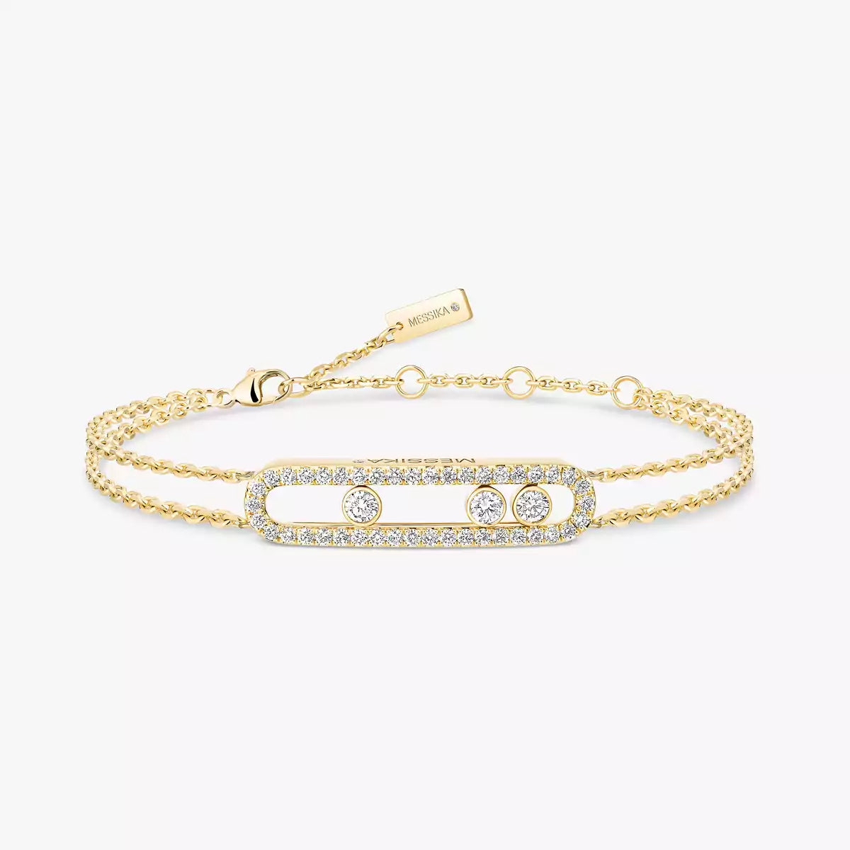 [Clover Jewelry] Move Classique pavé bracelet