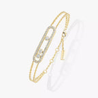 [Clover Jewelry] Move Classique pavé bracelet