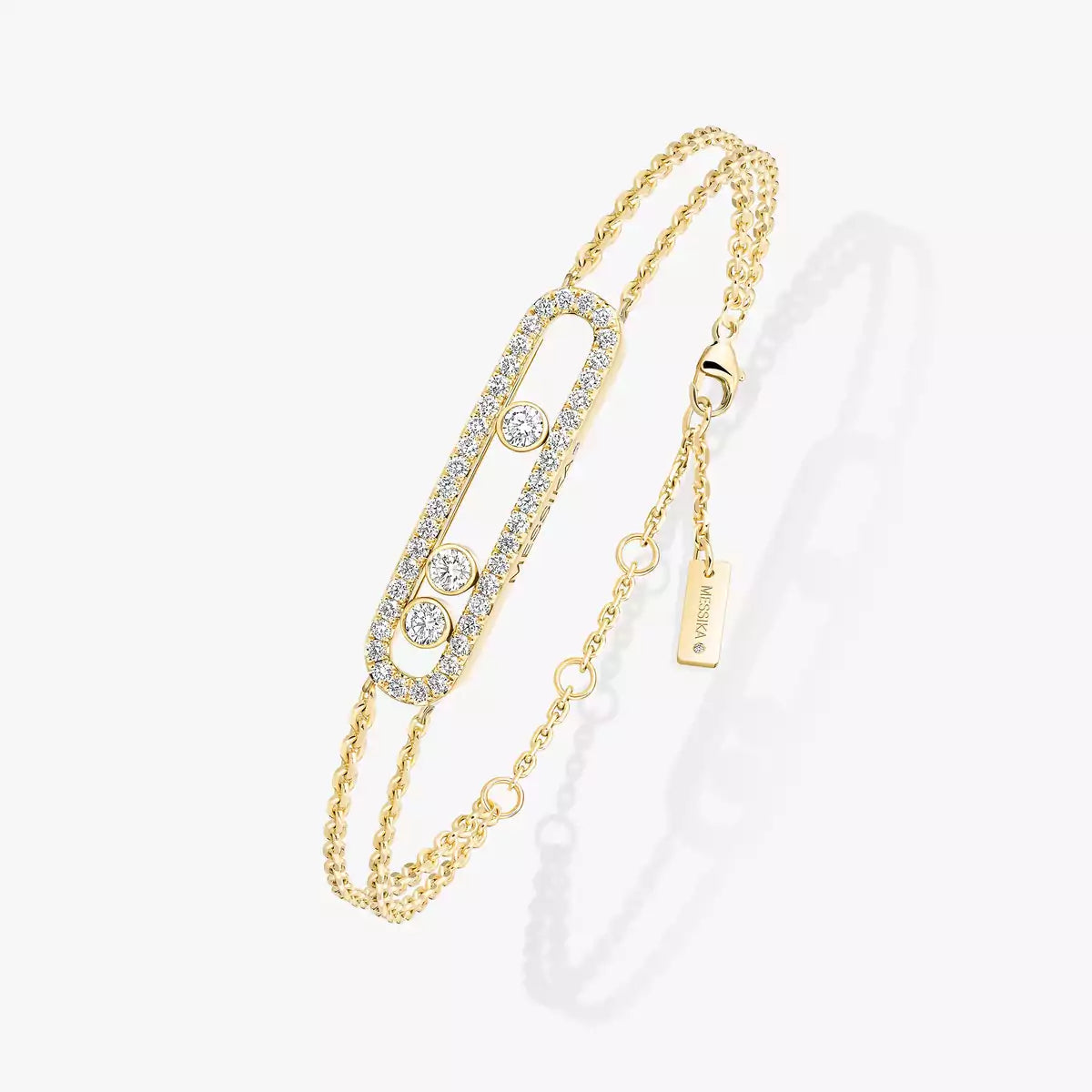 [Clover Jewelry] Move Classique pavé bracelet