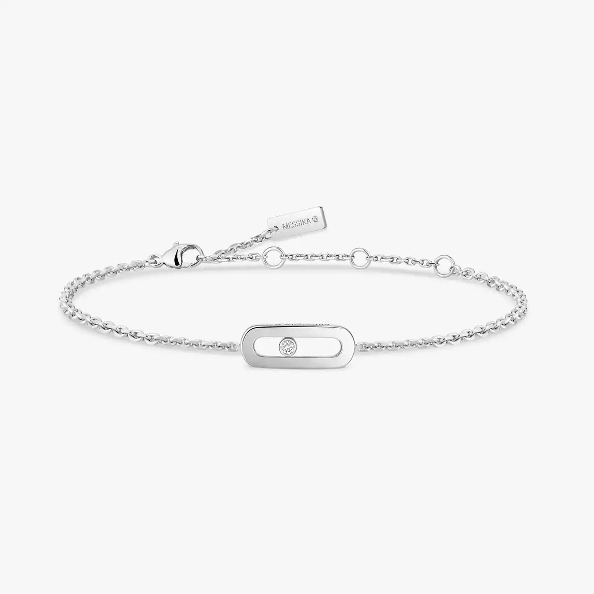 [Clover Jewelry]Move Uno Diamond Bracelet