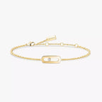 [Clover Jewelry]Move Uno Diamond Bracelet