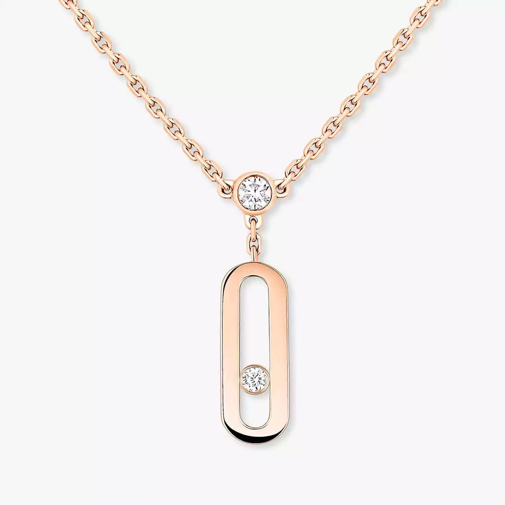 [Clover Jewelry] Move Uno Diamond Necklace