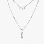 [Clover Jewelry] Move Uno Diamond Necklace