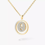 [Clover Jewelry] Lucky Move Diamond Necklace