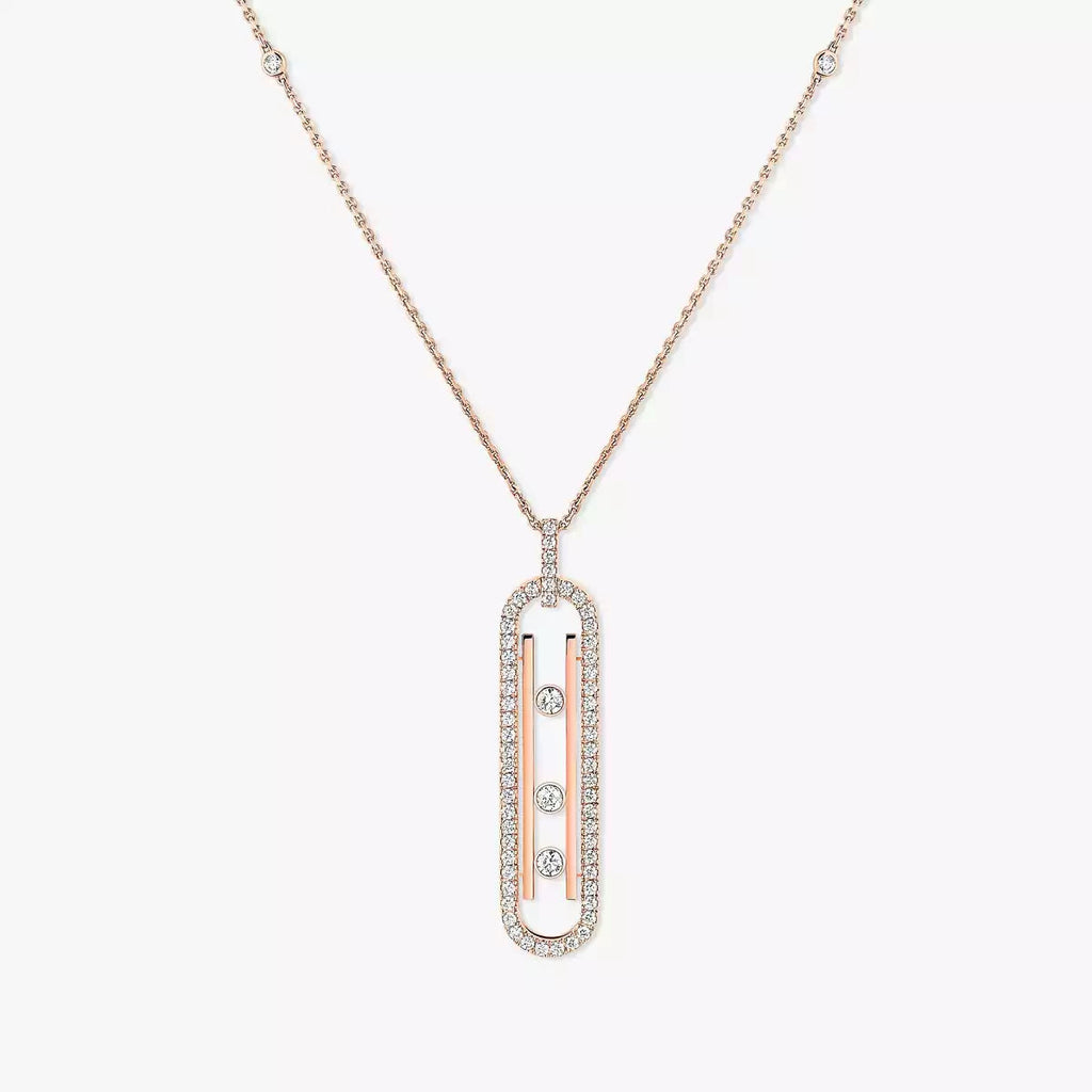 [Clover Jewelry]Diamond Necklace Move 10Th