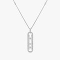 [Clover Jewelry]Diamond Necklace Move 10Th