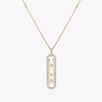 [Clover Jewelry]Diamond Necklace Move 10Th