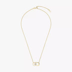 [Clover Jewelry]So Move Diamond Necklace in Gold