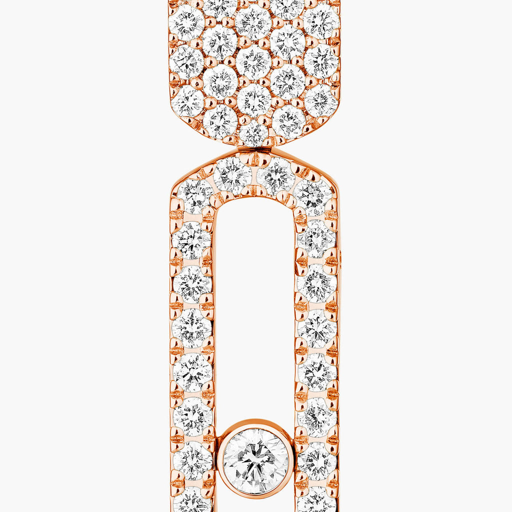 [Clover Jewelry]Imperial Move SM Diamond Earrings