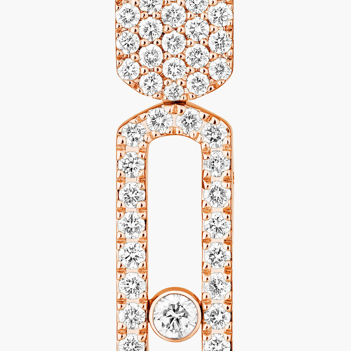 [Clover Jewelry]Imperial Move SM Diamond Earrings
