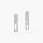 [Clover Jewelry]Imperial Move SM Diamond Earrings