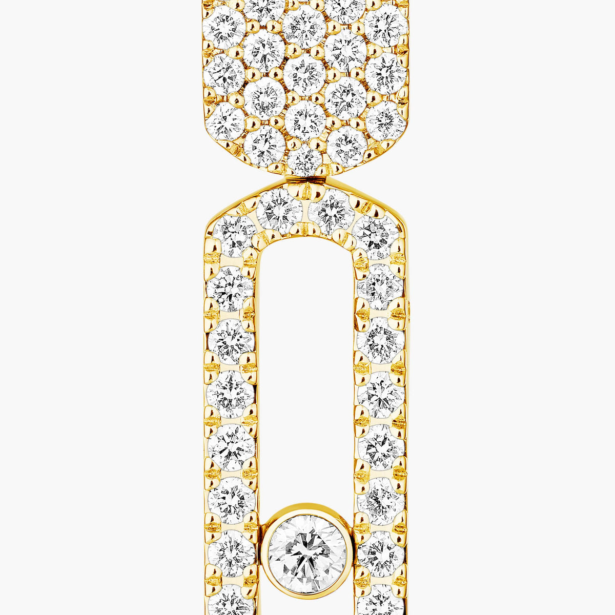 [Clover Jewelry]Imperial Move SM Diamond Earrings