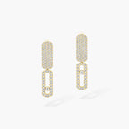 [Clover Jewelry]Imperial Move SM Diamond Earrings
