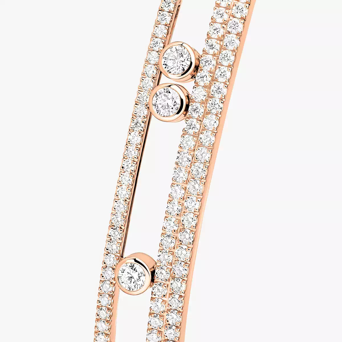 [Clover Jewelry]Move Romane pavé bangle