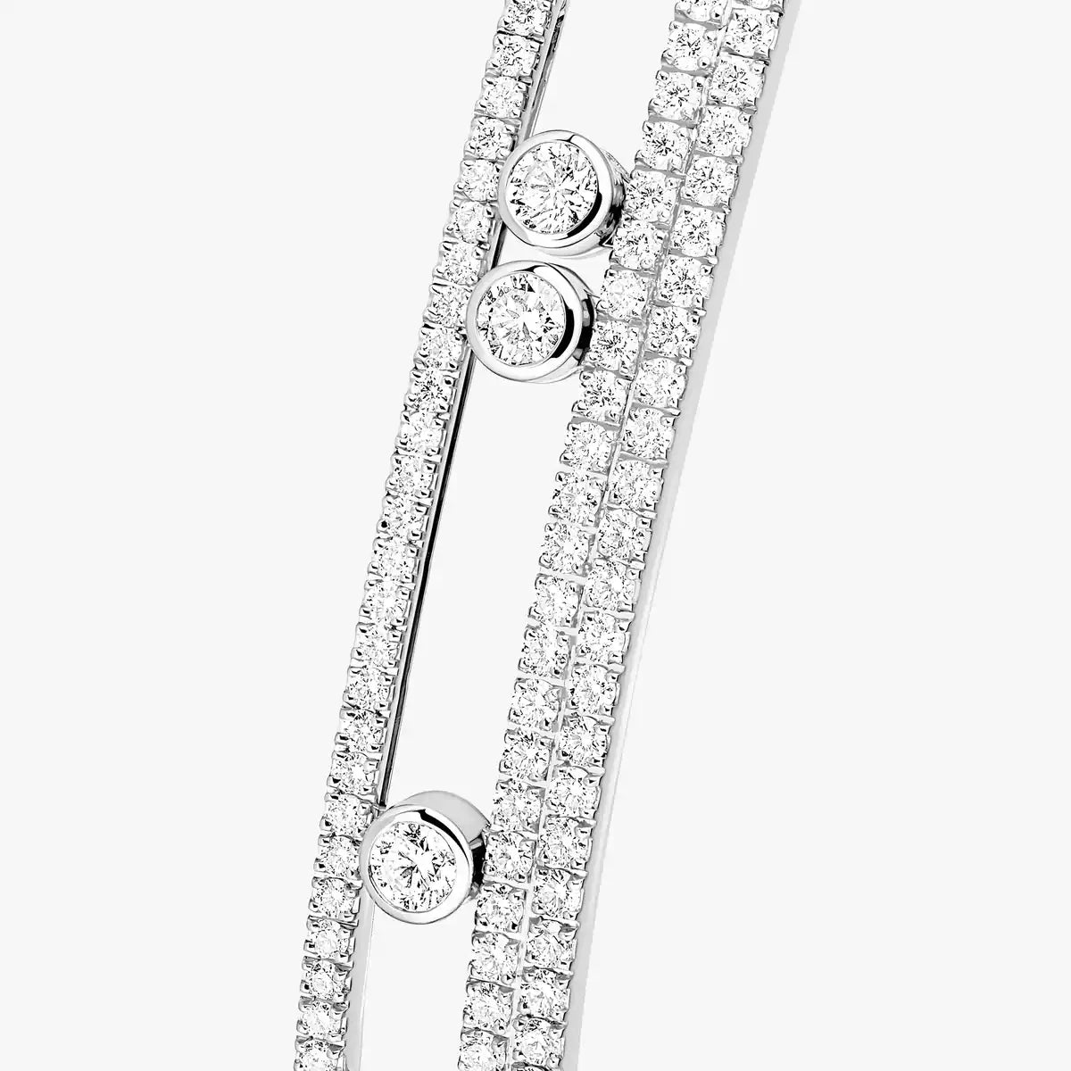 [Clover Jewelry]Move Romane pavé bangle