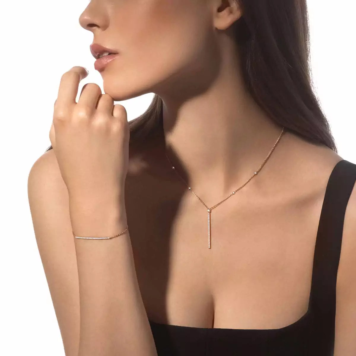 [Clover Jewelry]Gatsby Diamond Bracelet