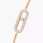 [Clover Jewelry]Move Uno Diamond Bracelet