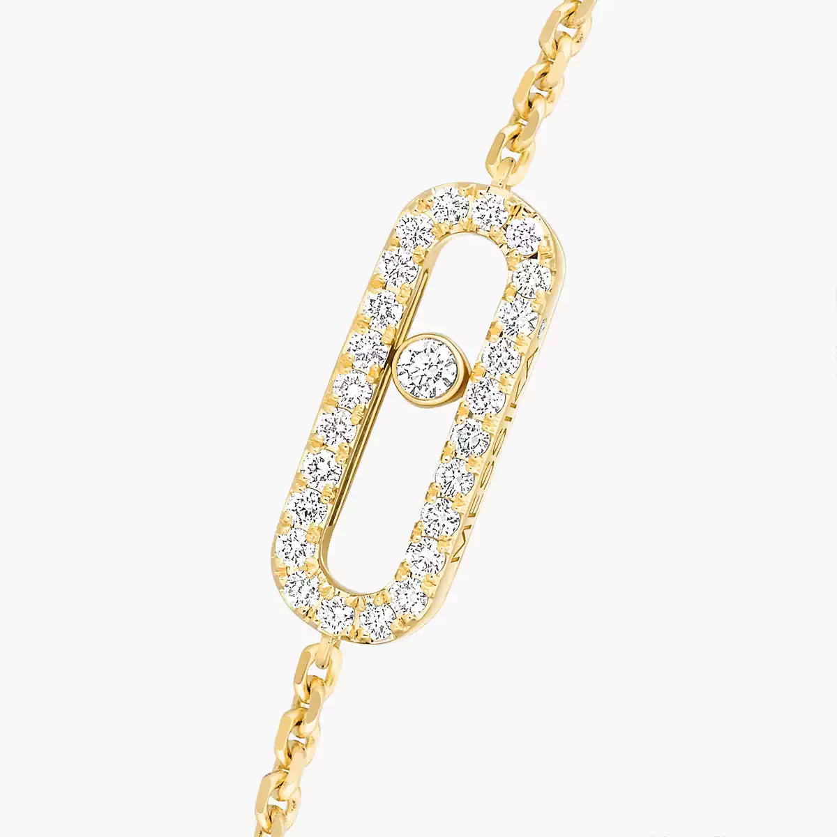 [Clover Jewelry]Move Uno Diamond Bracelet