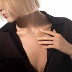 [Clover Jewelry]Diamond Necklace Joy C_ur