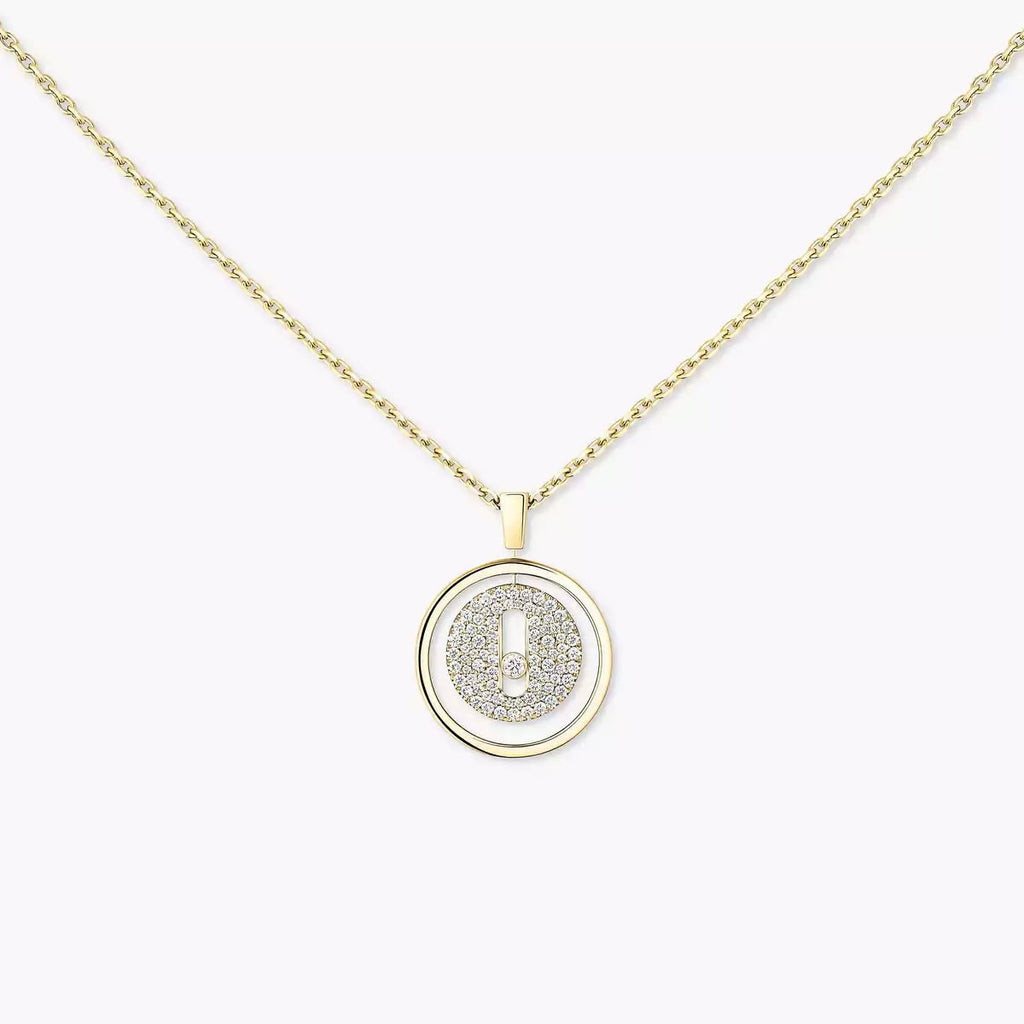 [Clover Jewelry] Lucky Move Diamond Necklace