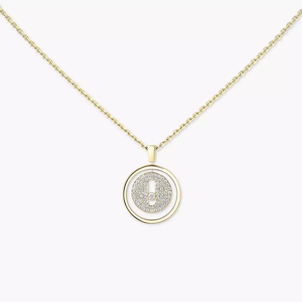 [Clover Jewelry] Lucky Move Diamond Necklace