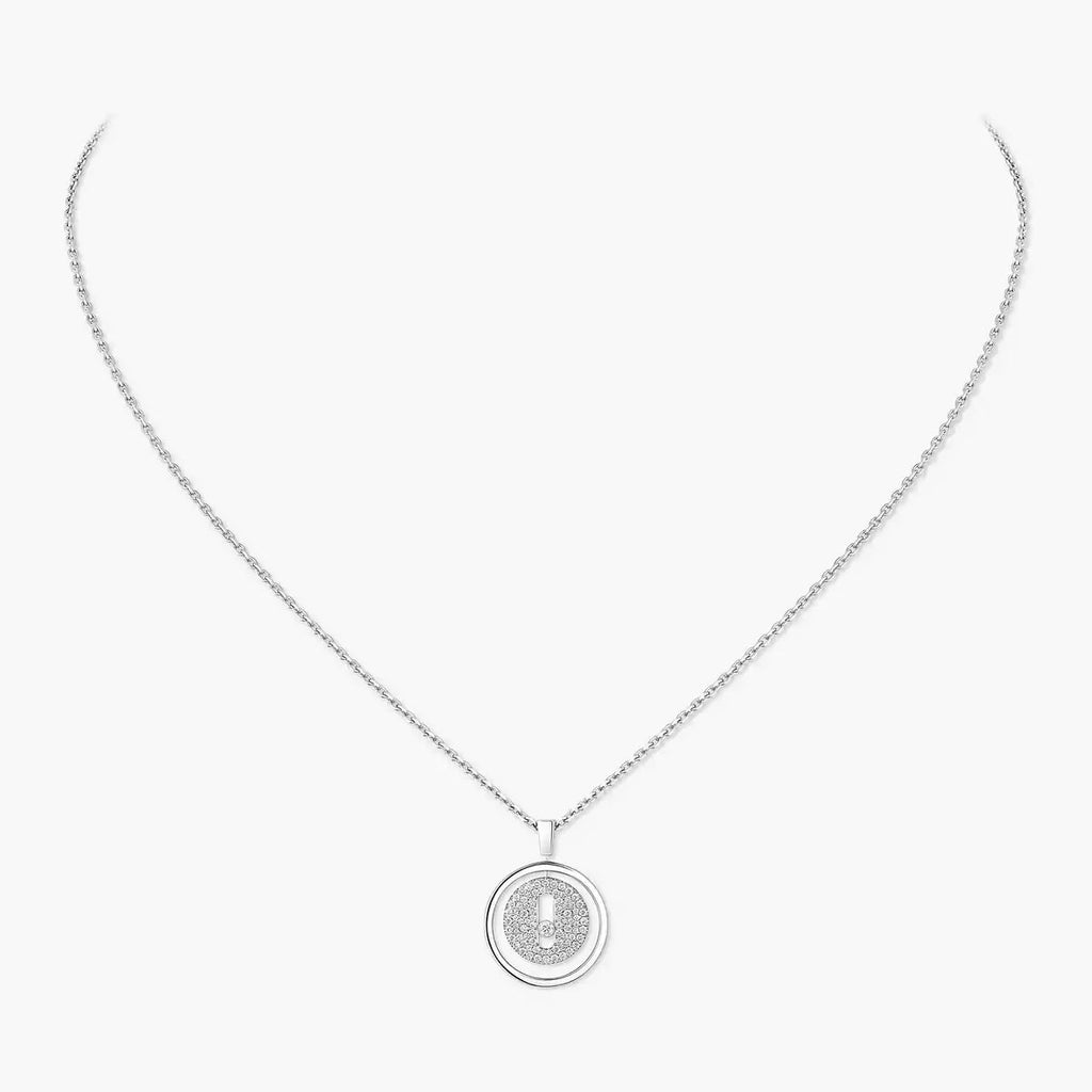[Clover Jewelry] Lucky Move Diamond Necklace