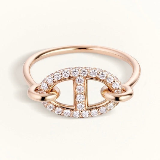 [Clover Jewelery]RONDE SMALL DIAMOND RING