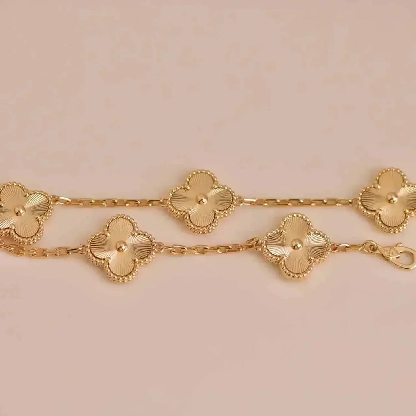 [Clover Jewelery]CLOVER 5 FLOWERS LASER BRACELET