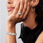 [Clover Jewelry]  FIVE-ROW DIAMOND BRACELET