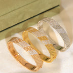 [Clover Jewelry]  FIVE-ROW DIAMOND BRACELET