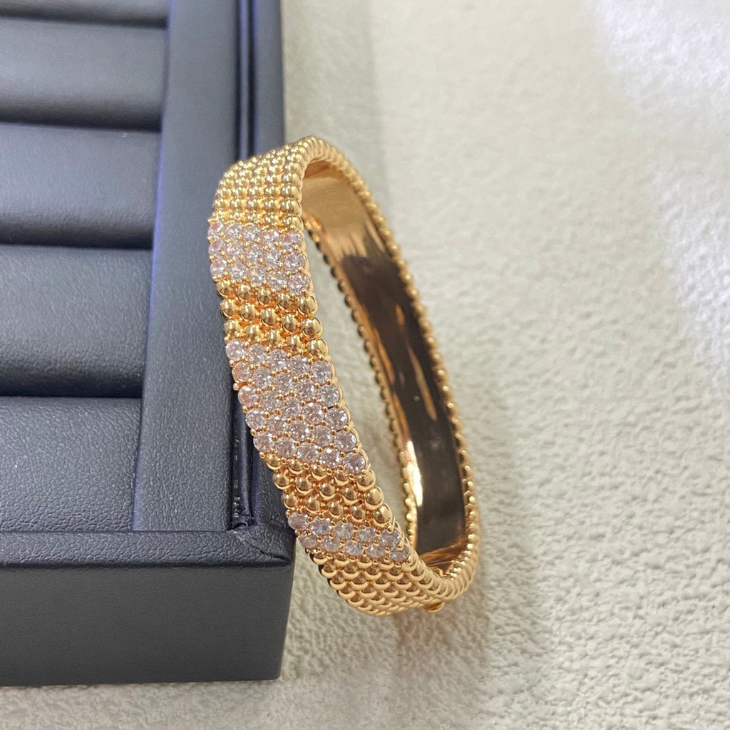 [Clover Jewelry]  FIVE-ROW DIAMOND BRACELET