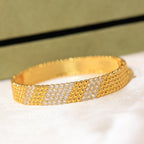 [Clover Jewelry]  FIVE-ROW DIAMOND BRACELET