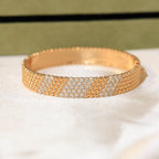 [Clover Jewelry]  FIVE-ROW DIAMOND BRACELET