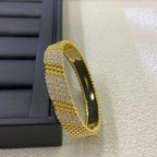 [Clover Jewelry]  FIVE-ROW DIAMOND BRACELET