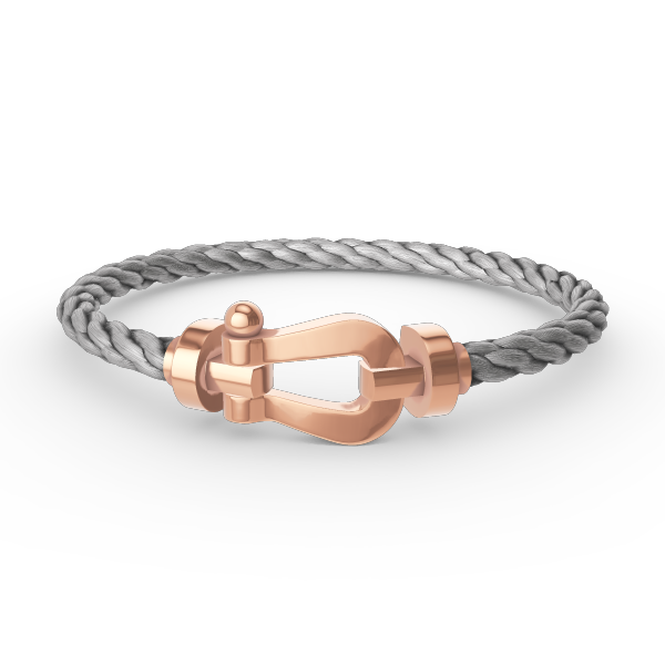 [Clover Jewelery]FORCE GROSSES HUFEISENARMBAND OHNE DIAMANT ROSÉGOLD