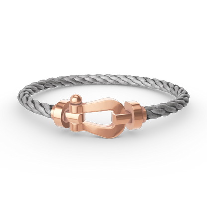 [Clover Jewelery]FORCE GROSSES HUFEISENARMBAND OHNE DIAMANT ROSÉGOLD