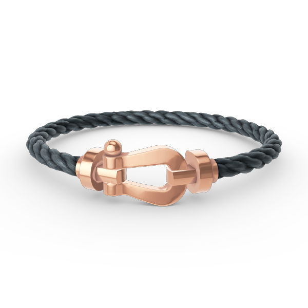 [Clover Jewelery]FORCE GROSSES HUFEISENARMBAND OHNE DIAMANT ROSÉGOLD