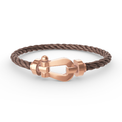 [Clover Jewelery]FORCE GROSSES HUFEISENARMBAND OHNE DIAMANT ROSÉGOLD