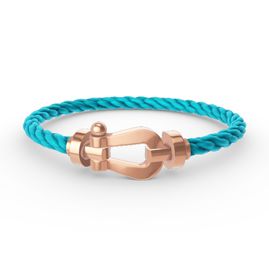 [Clover Jewelery]FORCE LARGE HORSESHOE NO DIAMOND BRACELET ROSE GOLD