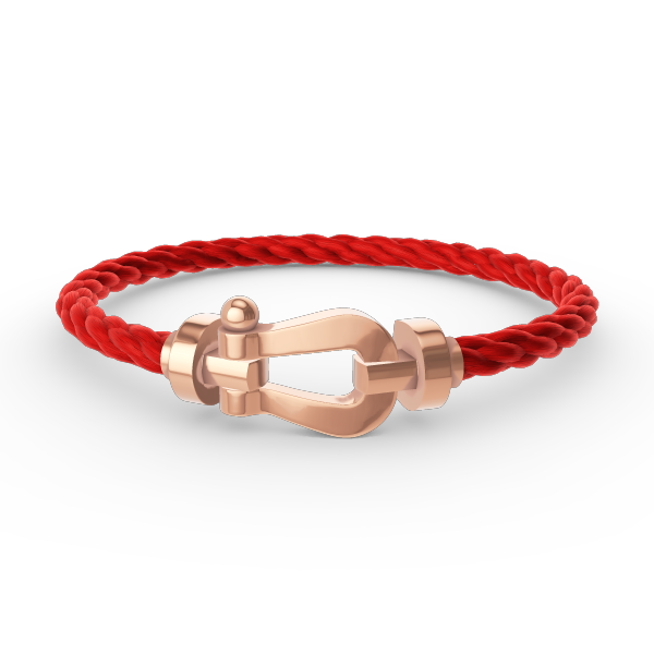 [Clover Jewelery]FORCE GROSSES HUFEISENARMBAND OHNE DIAMANT ROSÉGOLD