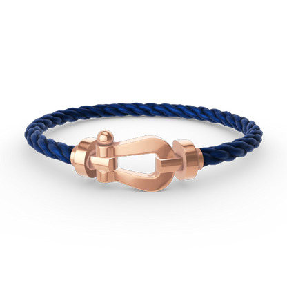 [Clover Jewelery]FORCE GROSSES HUFEISENARMBAND OHNE DIAMANT ROSÉGOLD