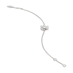 [Clover Jewelry]FRIVOLE SILVER FLOWER DIAMOND BRACELET