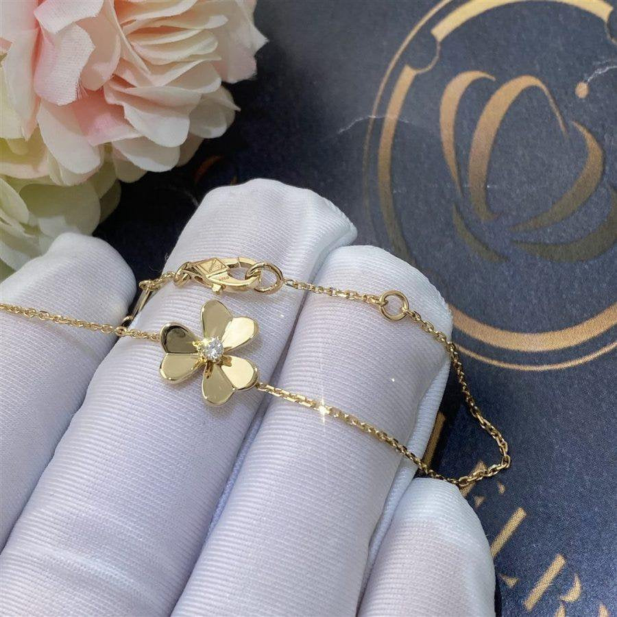 [Clover Jewelery]FRIVOLE GOLD FLOWER BRACELET