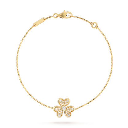 [Clover Jewellery]FRIVOLE GOLD BLUMEN DIAMANT ARMBAND