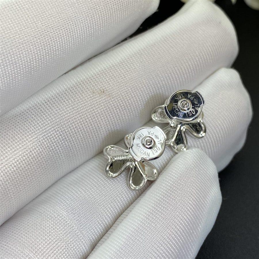 [Clover Jewelery]FRIVOLE MINI SILVER FLOWER EARRINGS