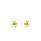 [Clover Jewelry]FRIVOLE BLUMEN MALACHIT OHRRINGE
