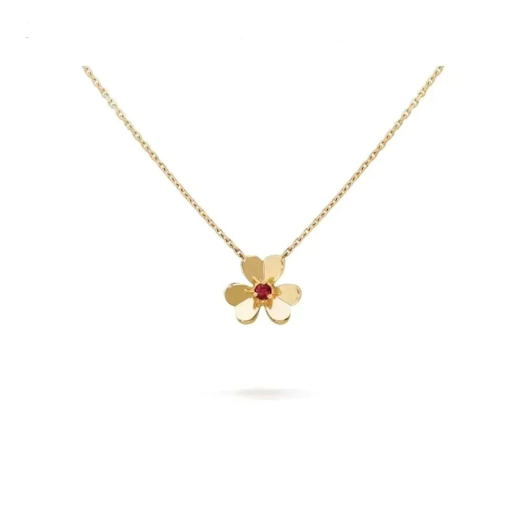 [Clover Jewelry]FRIVOLE GOLDBLUMEN-HALSKETTE